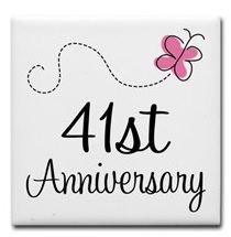 41st wedding anniversary
