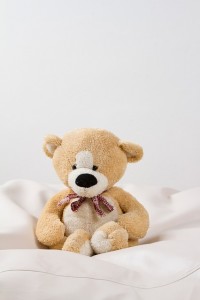 teddy-bear as a christening gift